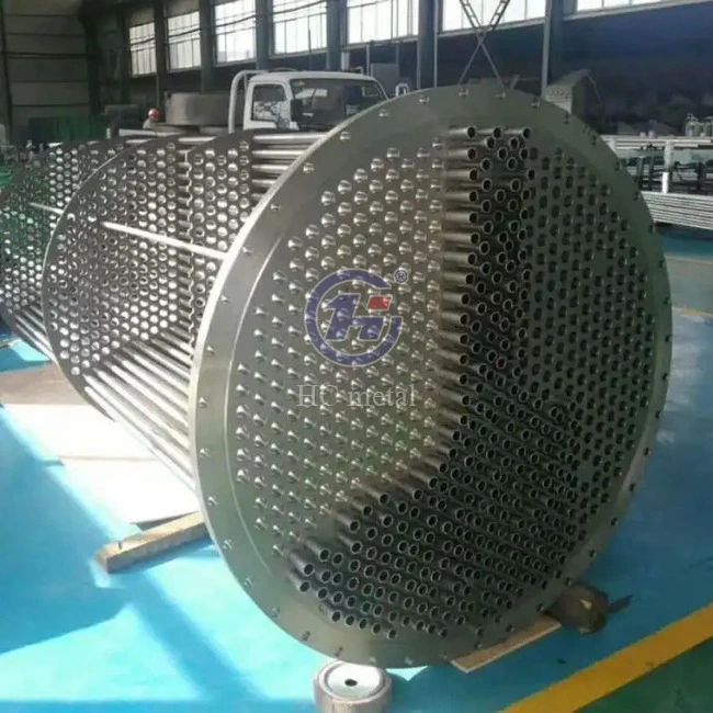 Titanium Tube Sheet with Explosion Bonded Cladding