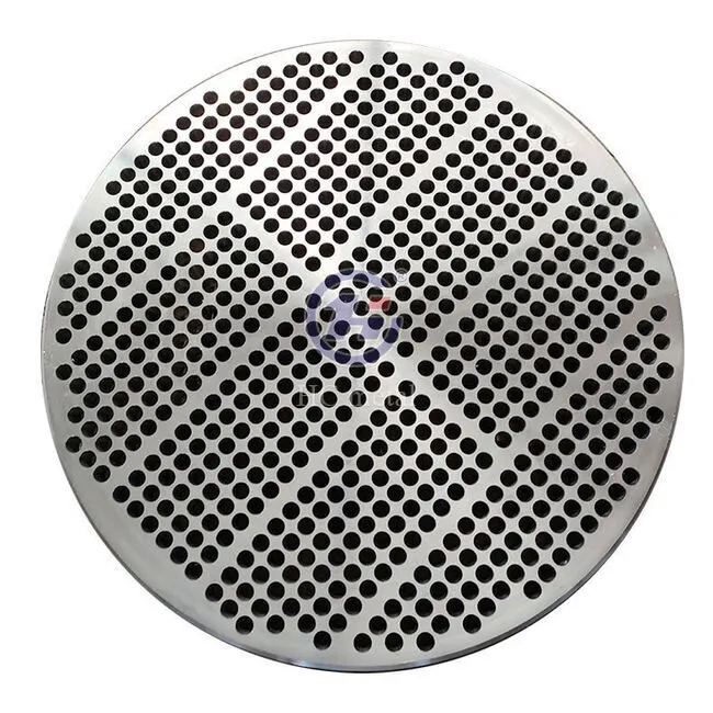 Precision Machined Titanium Tube Plate Precision Machined Titanium Tube Plate