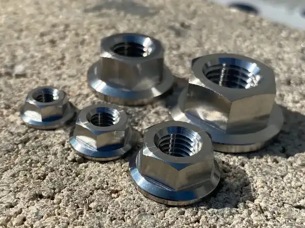 titanium hex nuts titanium hex nuts