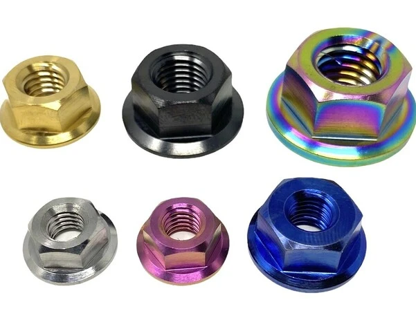 titanium hex nuts