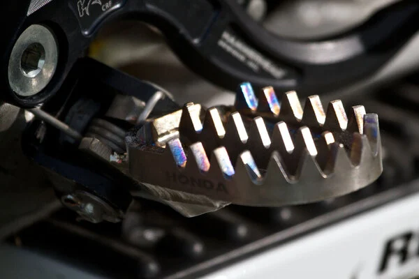 Titanium Wide Foot Pegs Titanium Wide Foot Pegs