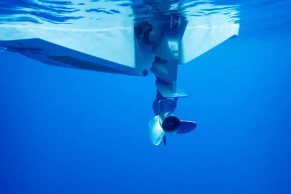 Custom titanium propeller for yacht Custom titanium propeller for yacht