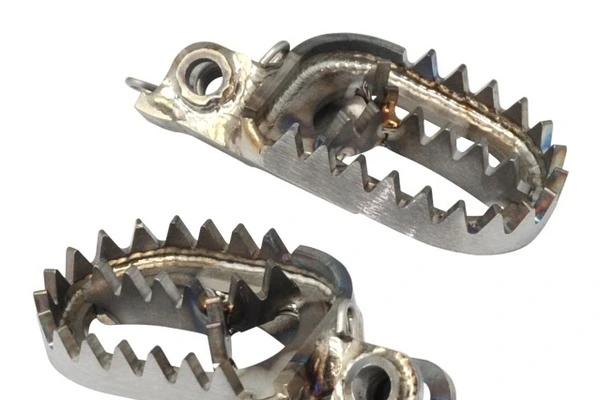 Titanium Wide Foot Pegs Titanium Wide Foot Pegs