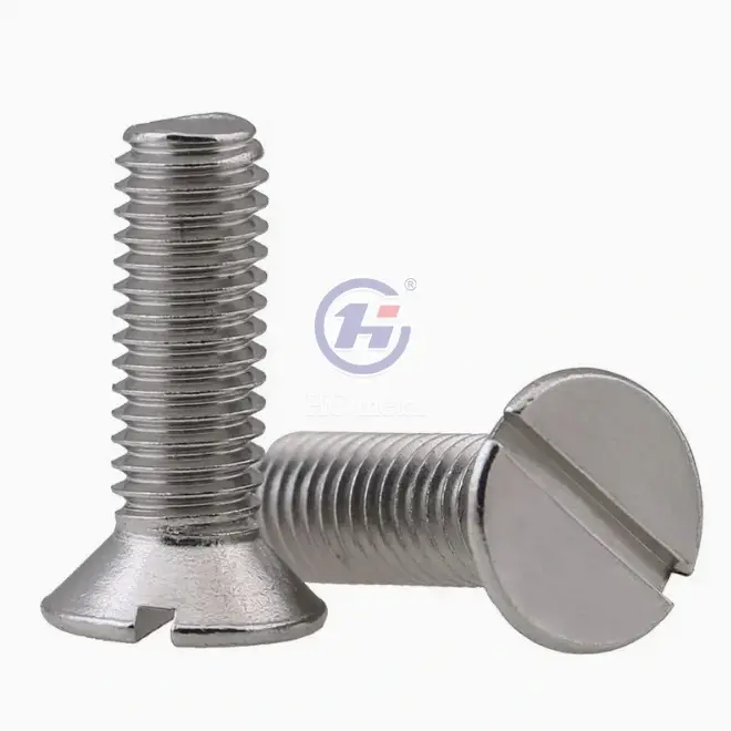 DIN963 m3 titanium bolts