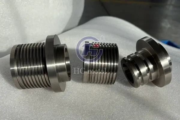 Grade 5 Titanium Piston with Precision Machining