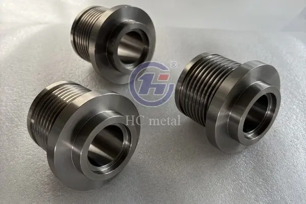 Grade 5 Titanium Piston with Precision Machining