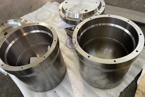 Titanium housing