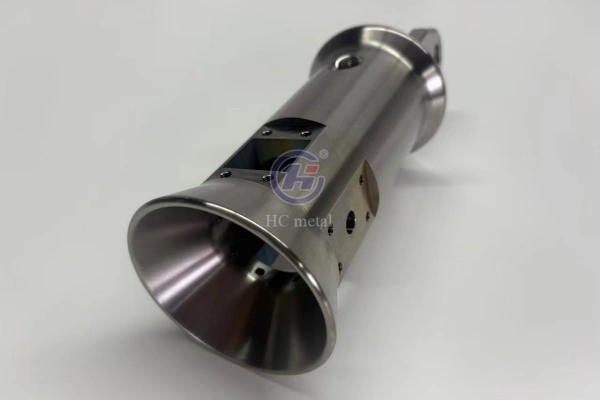 Titanium housing