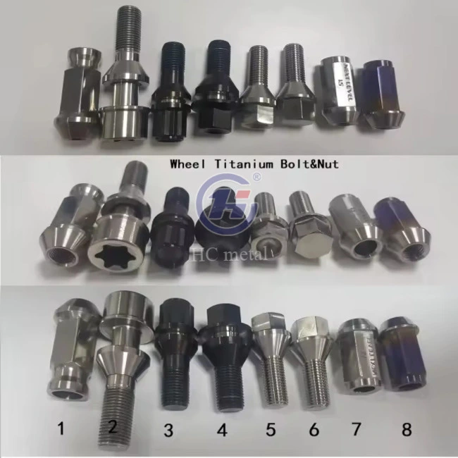 Titanium lug bolts Titanium lug bolts