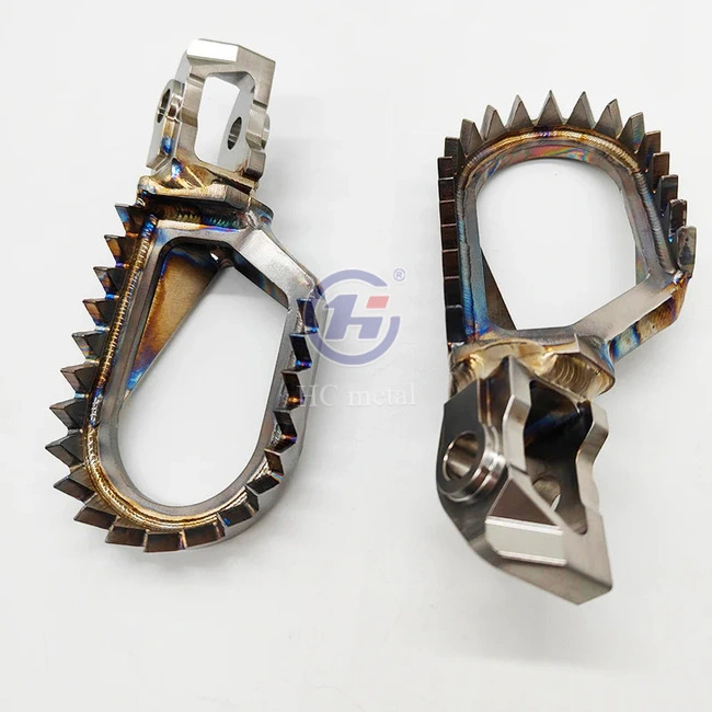 Titanium footpegs Titanium footpegs