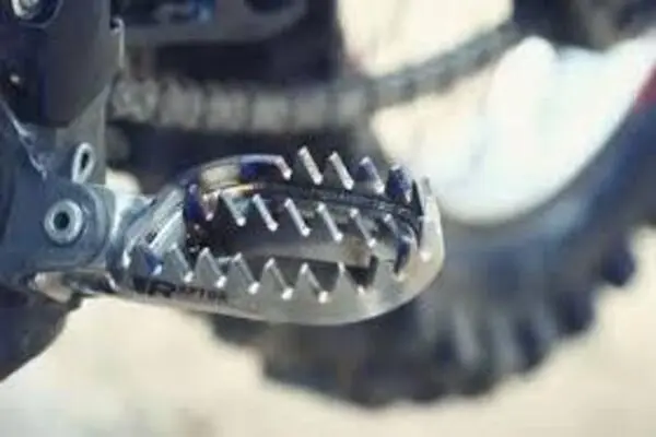 titanium footpeg application