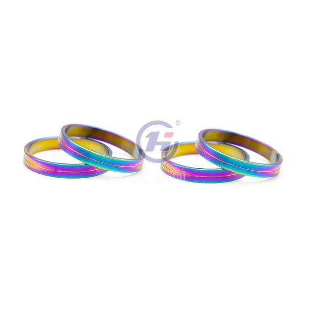 Aerospace Grade Titanium Headset Spacers