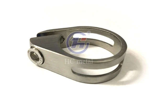 Titanium Bolt-On Seatpost Clamp Titanium Bolt-On Seatpost Clamp