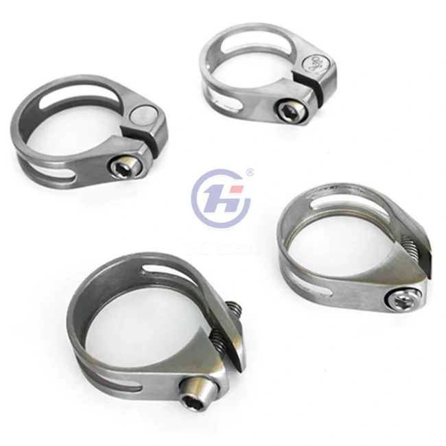 Titanium Bolt-On Seatpost Clamp Titanium Bolt-On Seatpost Clamp