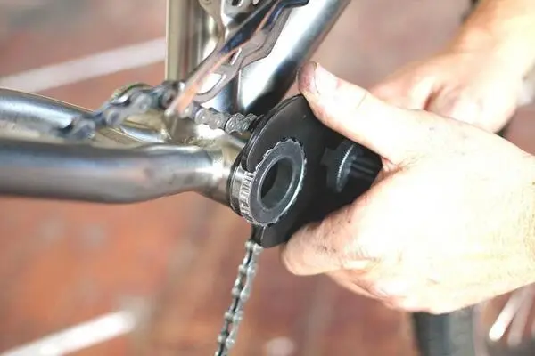 titanium bottom bracket shell