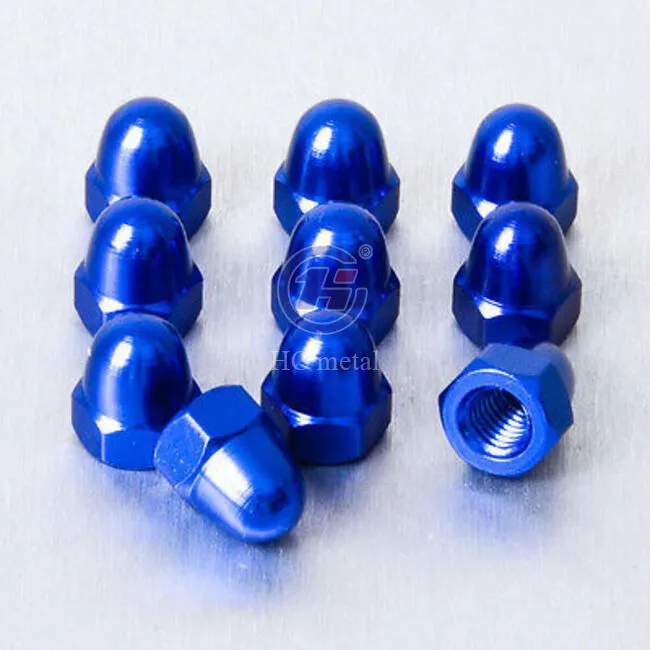 Titanium Acorn Nuts