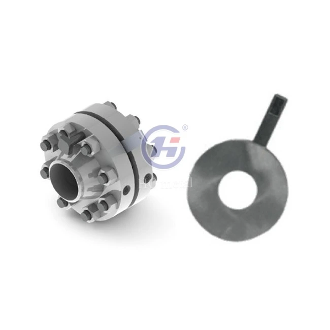 Titanium flange