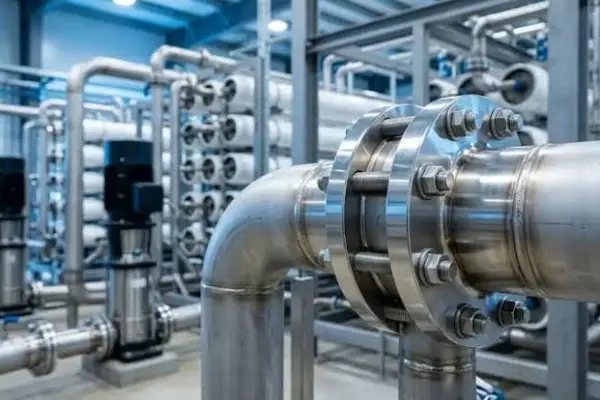 Titanium flange application Titanium flange application
