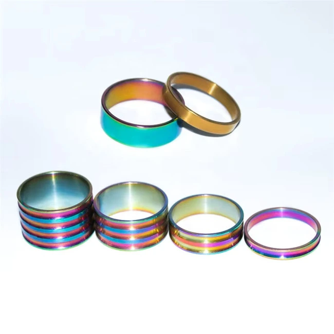 Titanium Headset Spacers