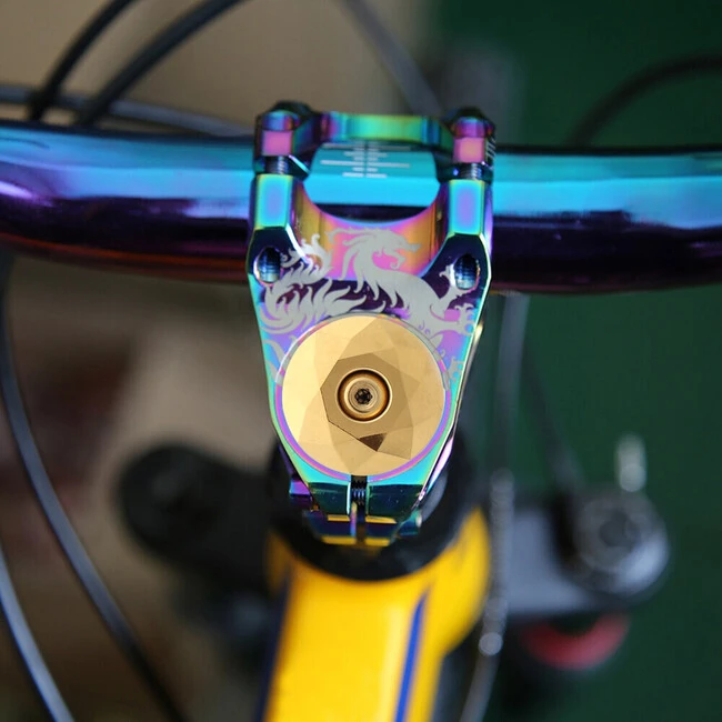 Titanium Headset Spacers application Titanium Headset Spacers application