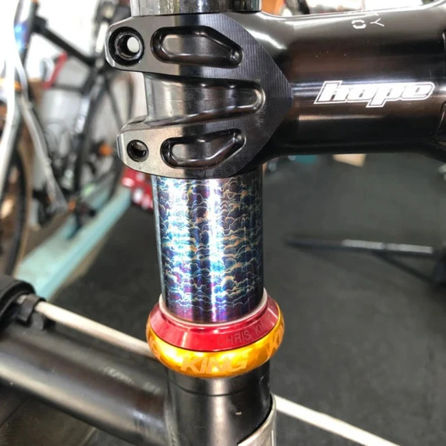 Titanium Headset Spacers application Titanium Headset Spacers application