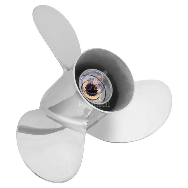 Titanium 5-blade propeller for speedboats