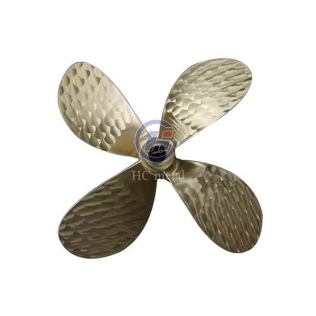 Corrosion-resistant titanium marine propeller