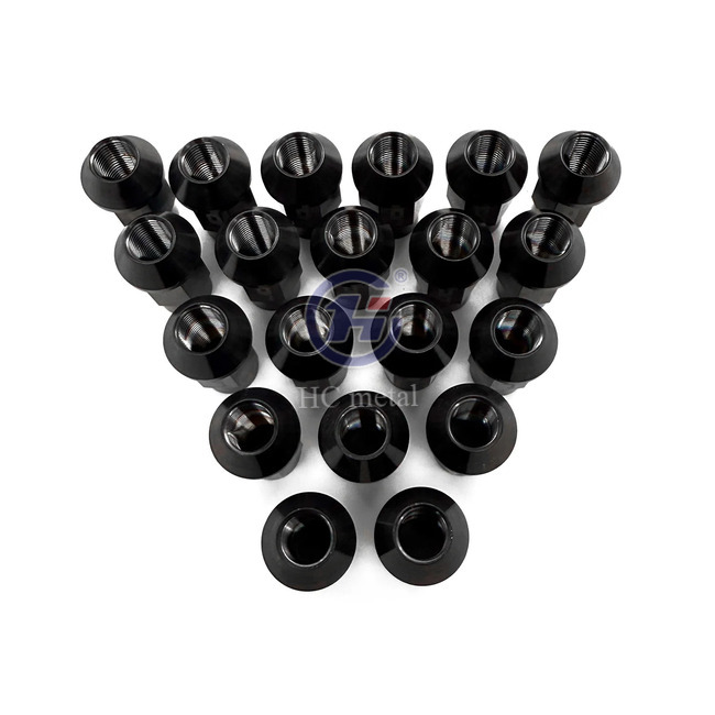 black titanium lug nuts