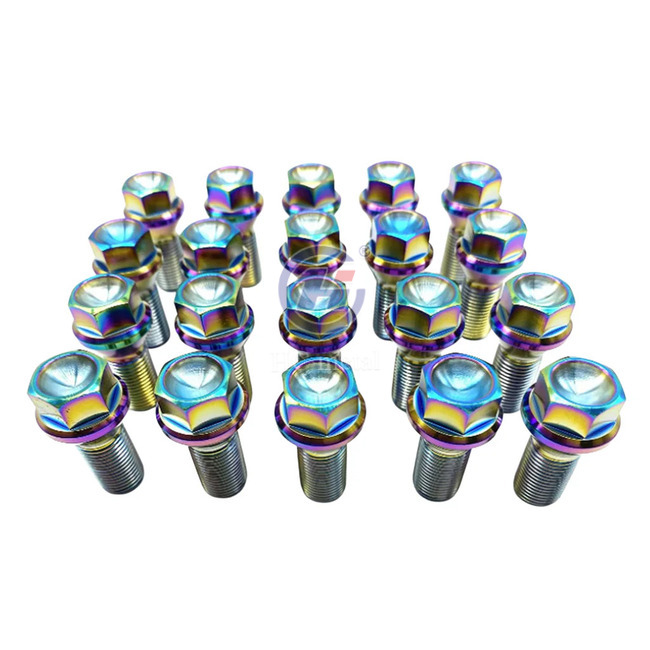 Gr5 Titanium Lug Wheel Bolts M14x1.5