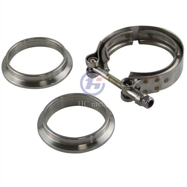 titanium exhaust flanges