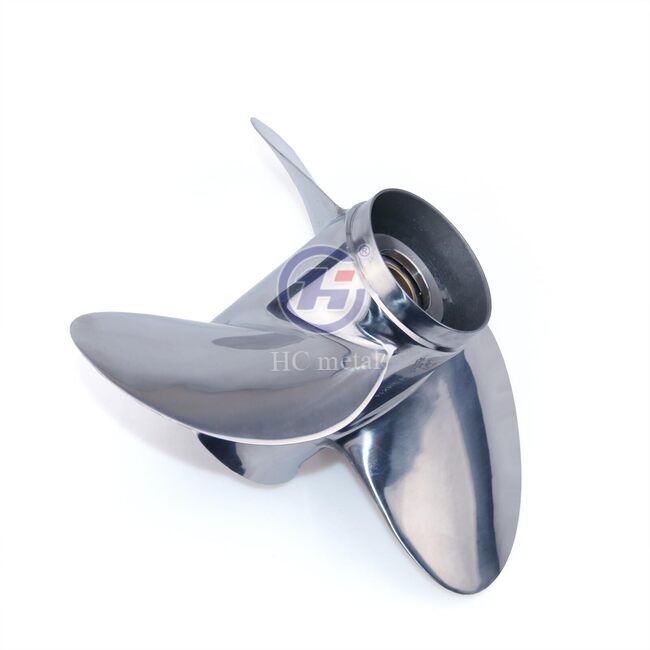 Lightweight titanium propeller for ROV