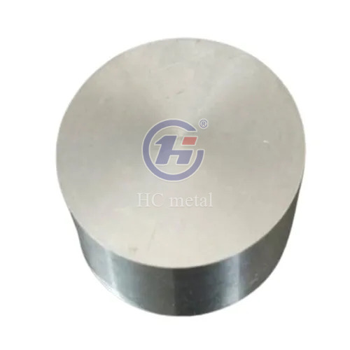 Titanium billets are processed into aircraft and ship parts